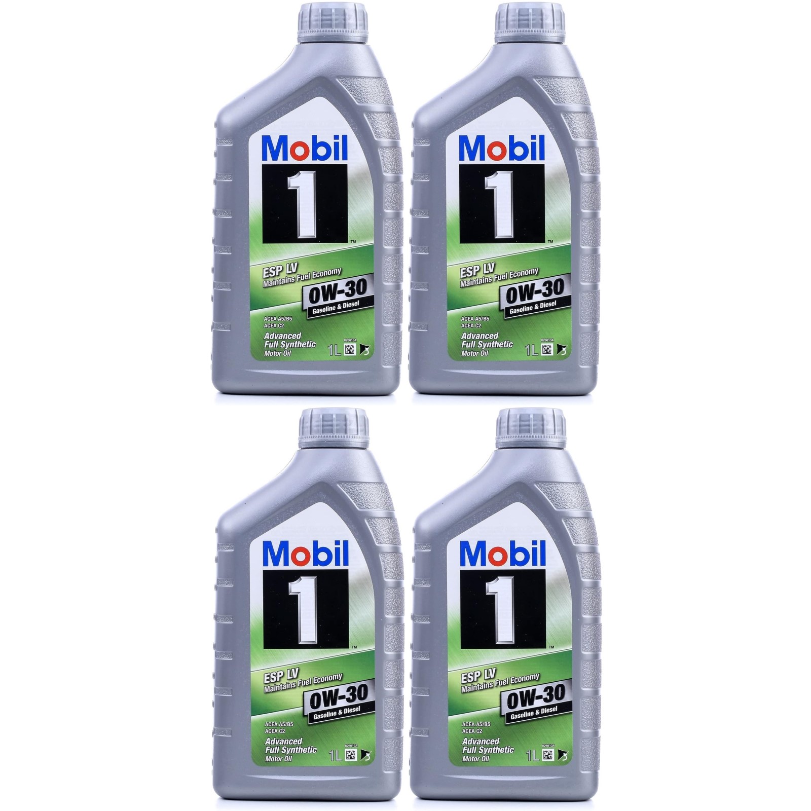 4x Mobil 1 ESP 0W-30 olio motore sintetico