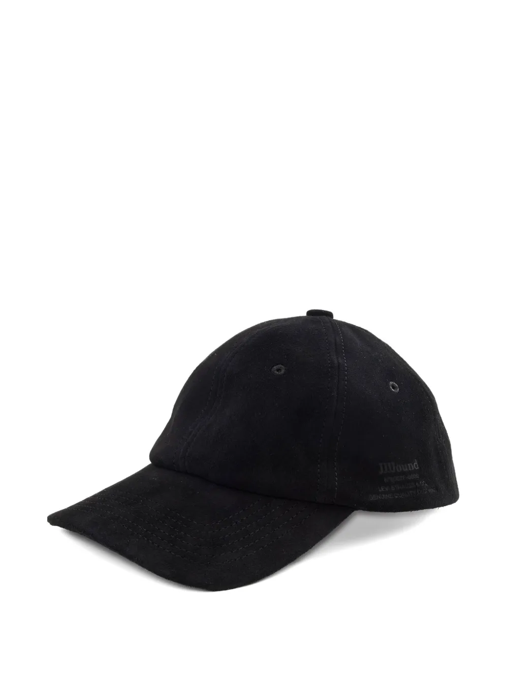 Levi's x JJJJound suede baseball cap - Nero