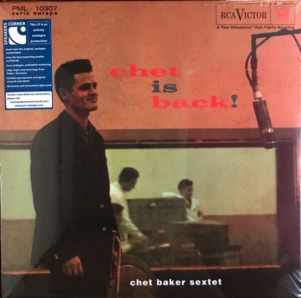 CHET BAKER - Chet is back! (2024) LP audiophile Vinyl