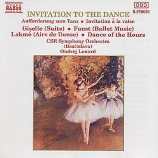 CSR Symphony Orchestra (Bratislava) Invitation to the Dance (CD) Album
