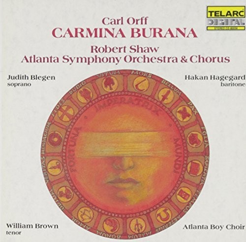 Carmina Burana (Shaw, Atlanta Symphony Chorus, Atlanta So) (CD) Album