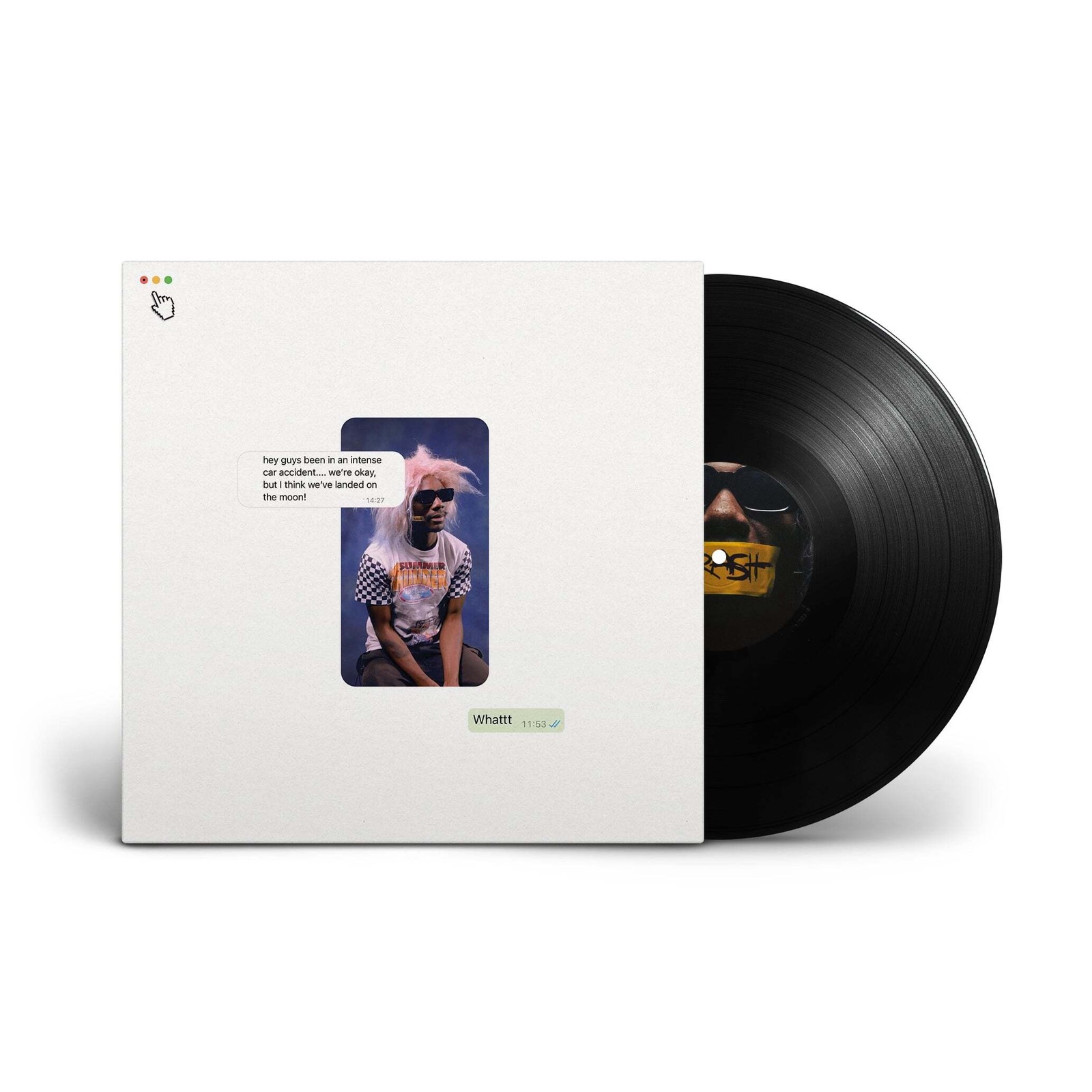 Bad with Phones Crash (Vinyl LP) 12" Album