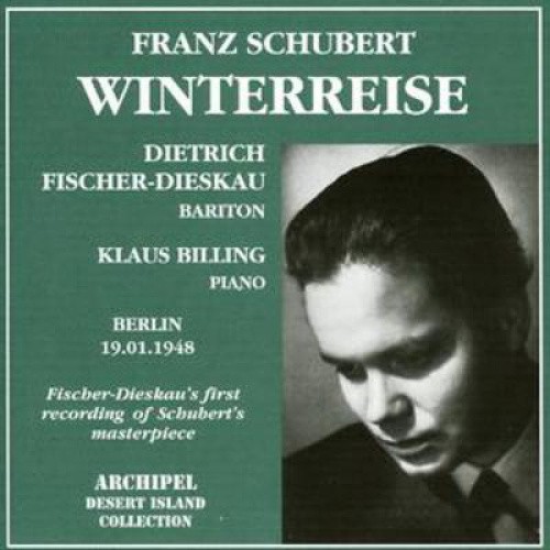 Winterreise by SCHUBERT,FRANZ [Audio CD]