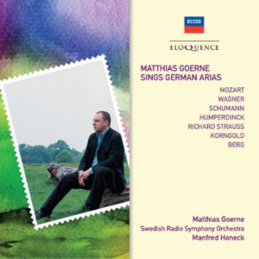 Matthias Goerne Matthias Goerne Sings German Arias (CD) Album