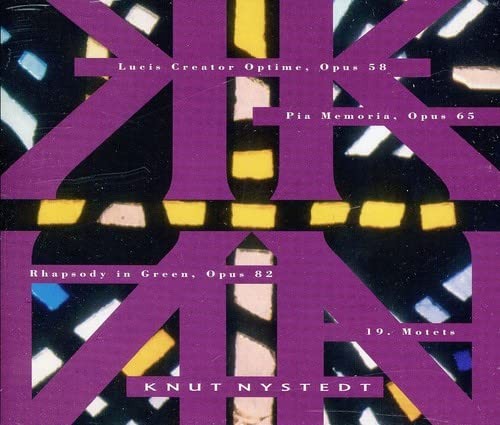 Knut Nystedt Lucis Creator Optime Op. 58 (CD) Album