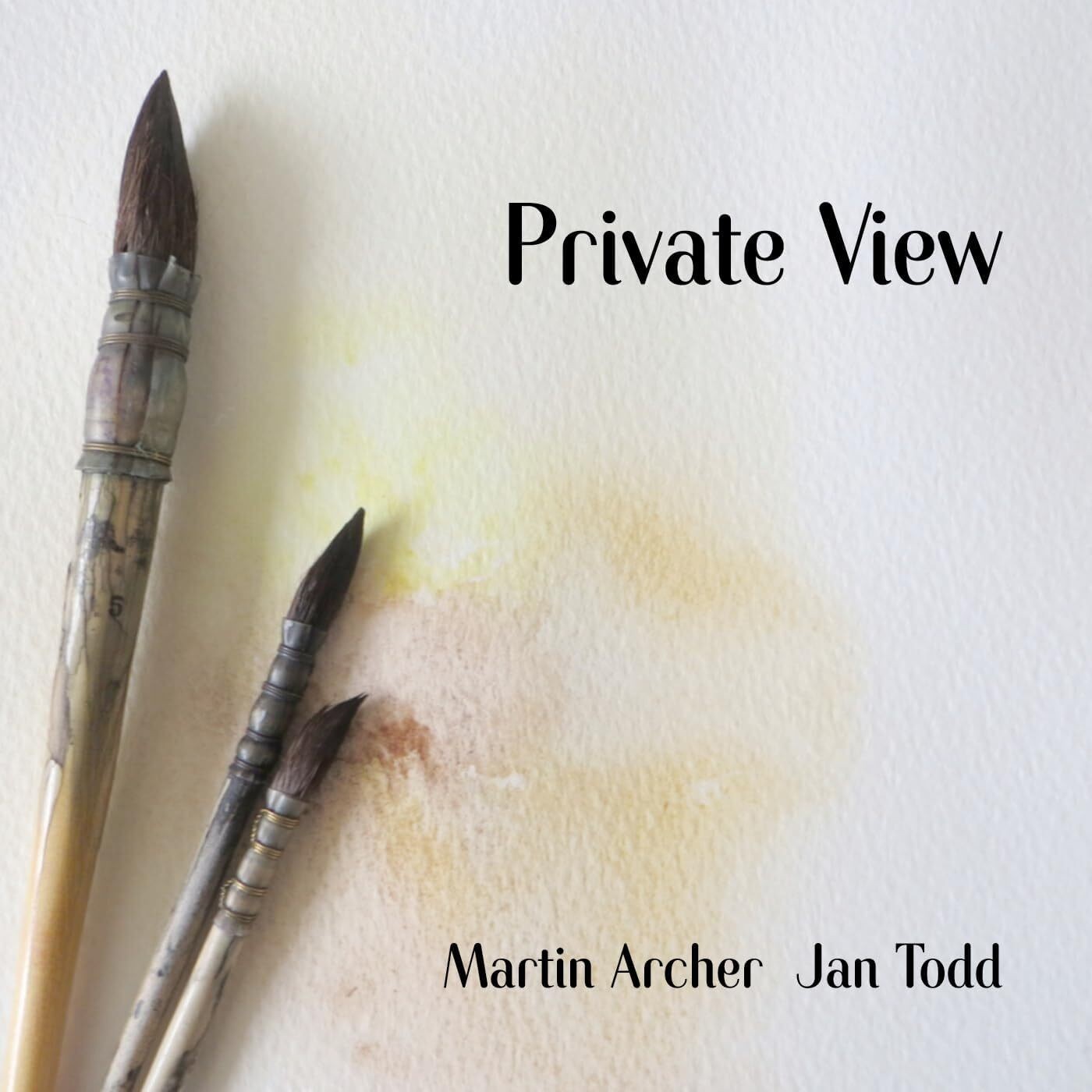 Martin Archer & Jan Todd Private View (CD) Album