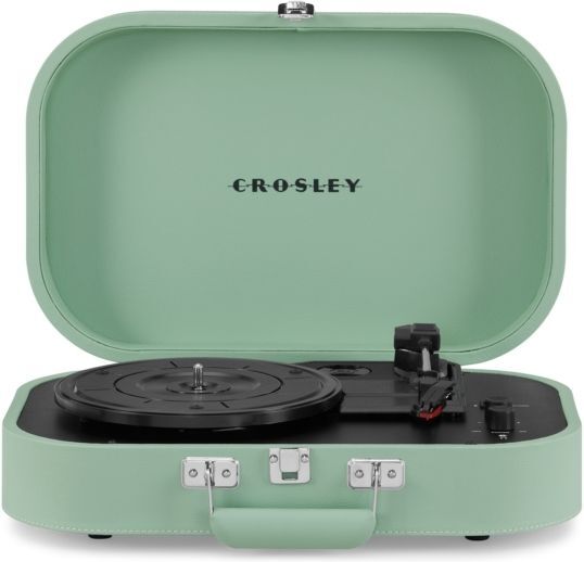 Audio & Hi-Fi Crosley: Discovery Portable Turntable (Seafoam) (Turntable / Girad