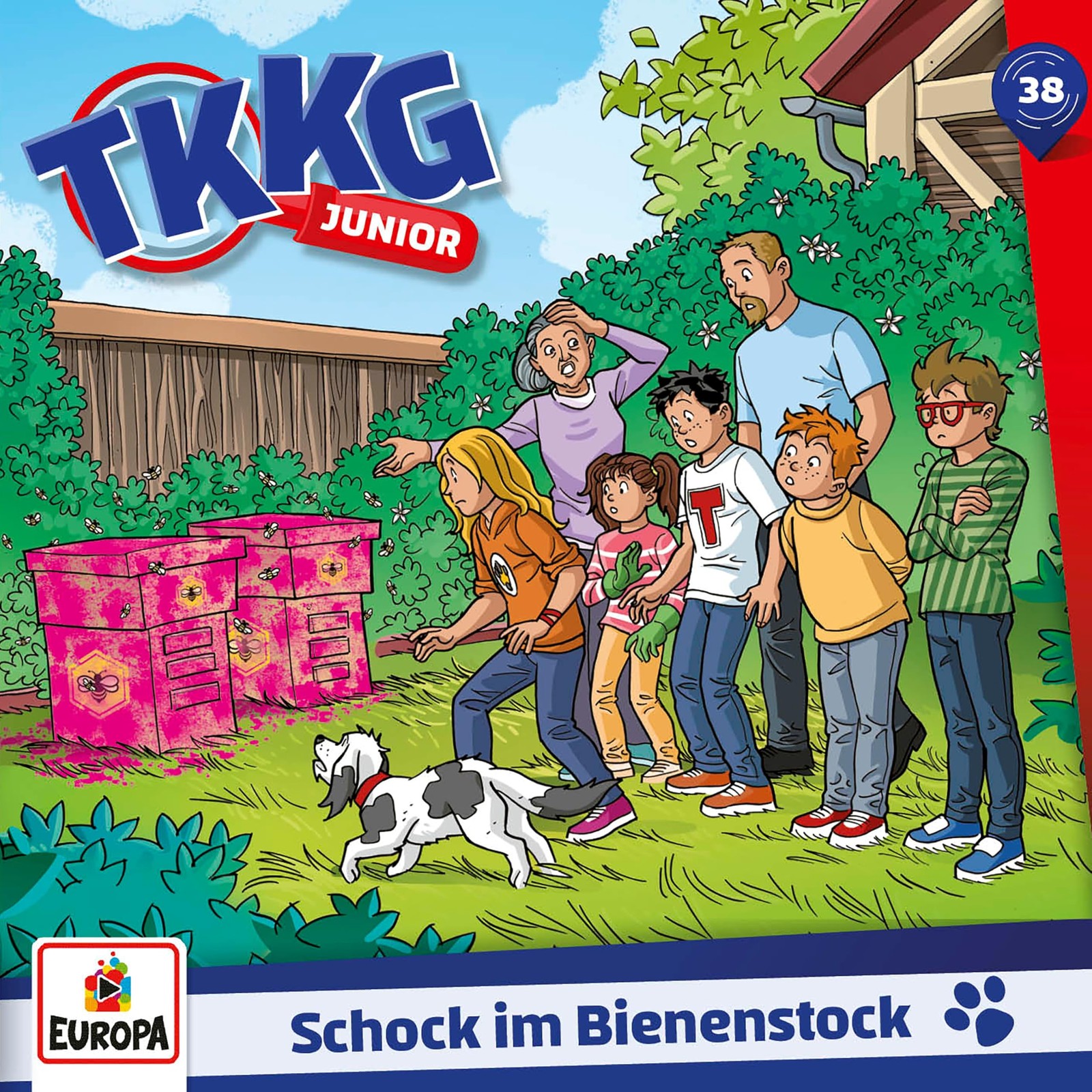TKKG JUNIOR FOLGE 38: SCHOCK IM BIENENSTOCK CD NUOVO
