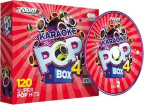 KARAOKE POP BOX 4 PARTY PACK - 120 SONGS (CD+G)
