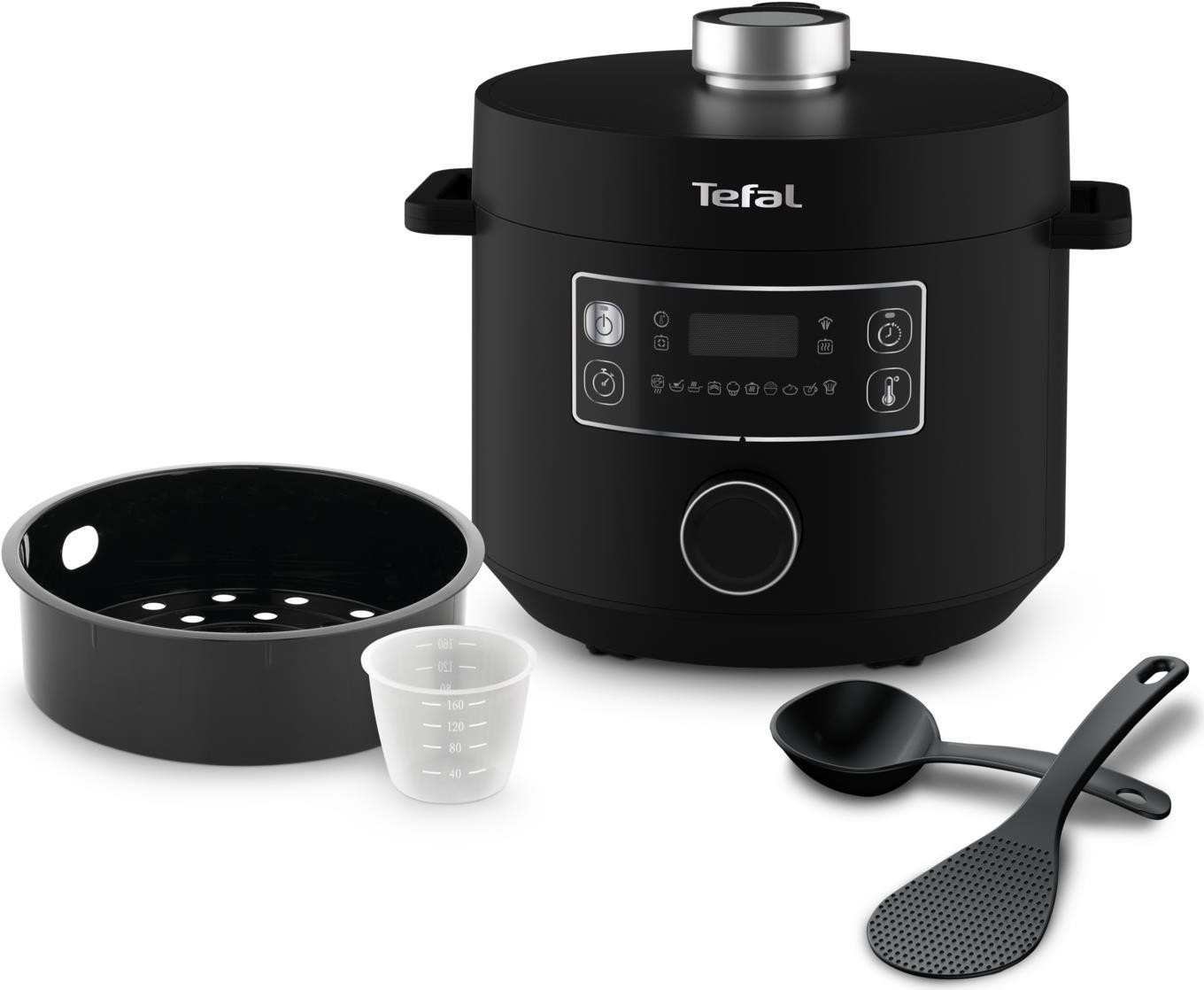 Tefal Turbo Cuisine 5.0 L CY7548 - 5 l - 1,09 W - 12 h - China - Schwarz - Drehr