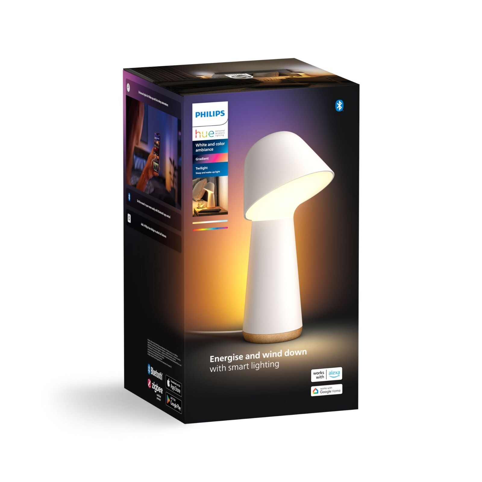 Philips Twilight sleep and wake-up light bianca 929003711201