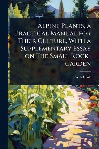 W a Clark Alpine Plants, a Practical Manual for Their Culture, With  (Tascabile)