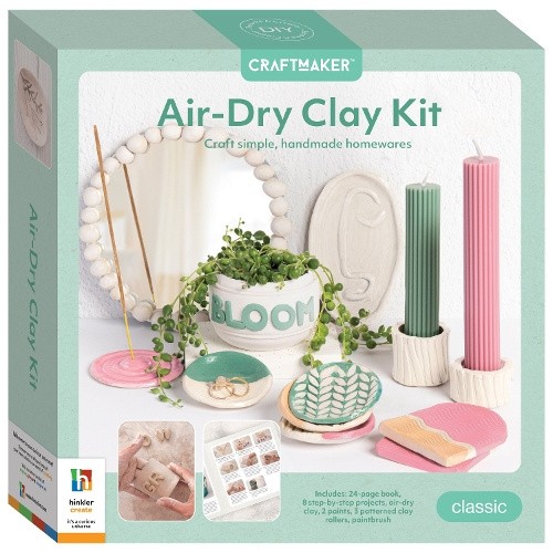 Craft Maker Classic Air Dry Clay Craft Kit (Create Your Own Craft Kit)