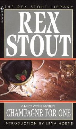 Rex Stout Champagne for One (Tascabile) Nero Wolfe