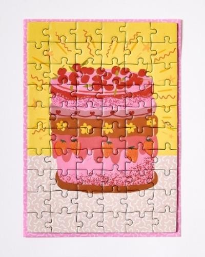 Sweet Birthday - Greeting Card Jigsaw Puzzle - Interactive Jigsaw Ca (Tascabile)