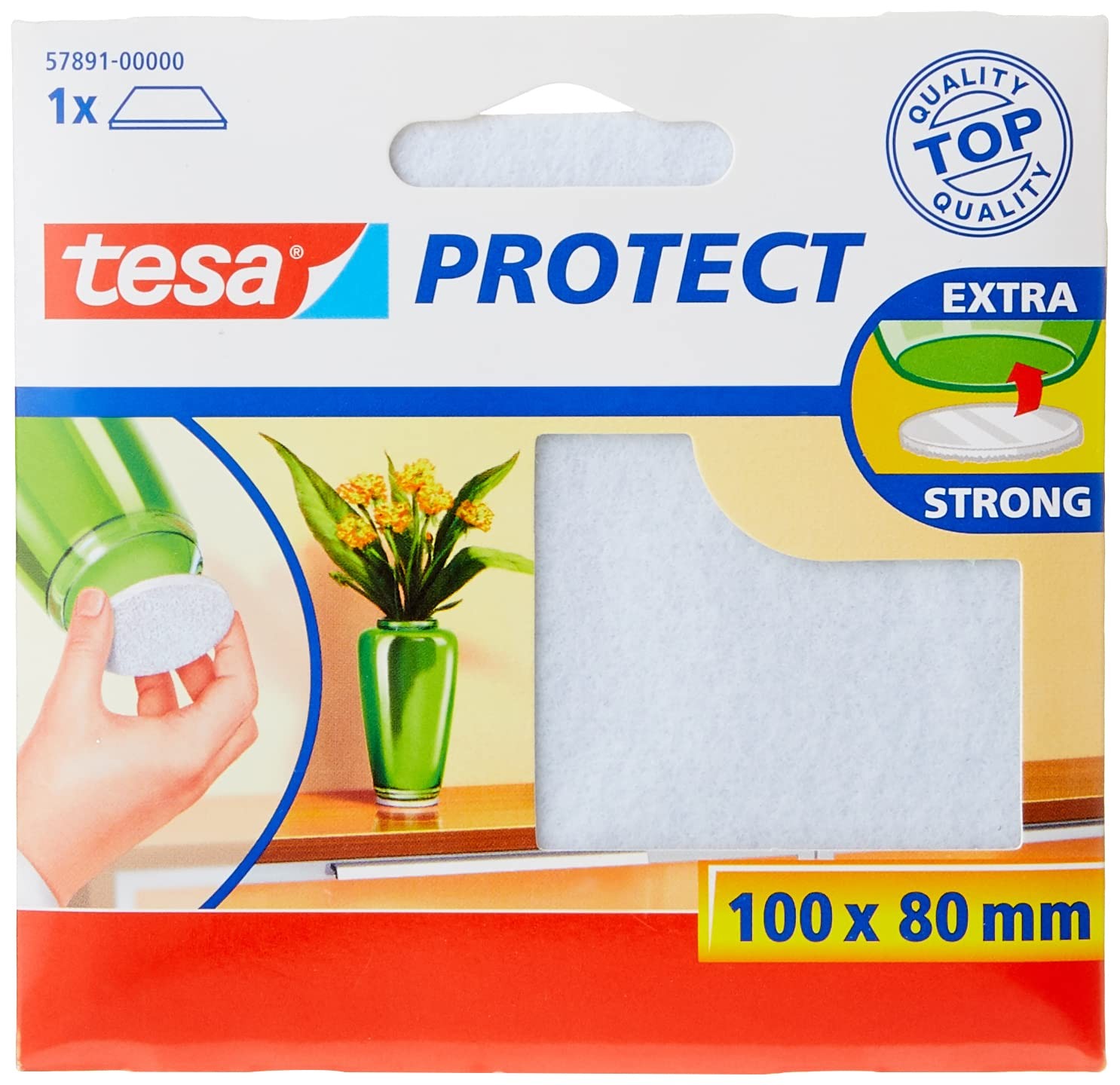tesa® Filzgleiter Protect®/ 57891-00000-00, 100 x NUOVO