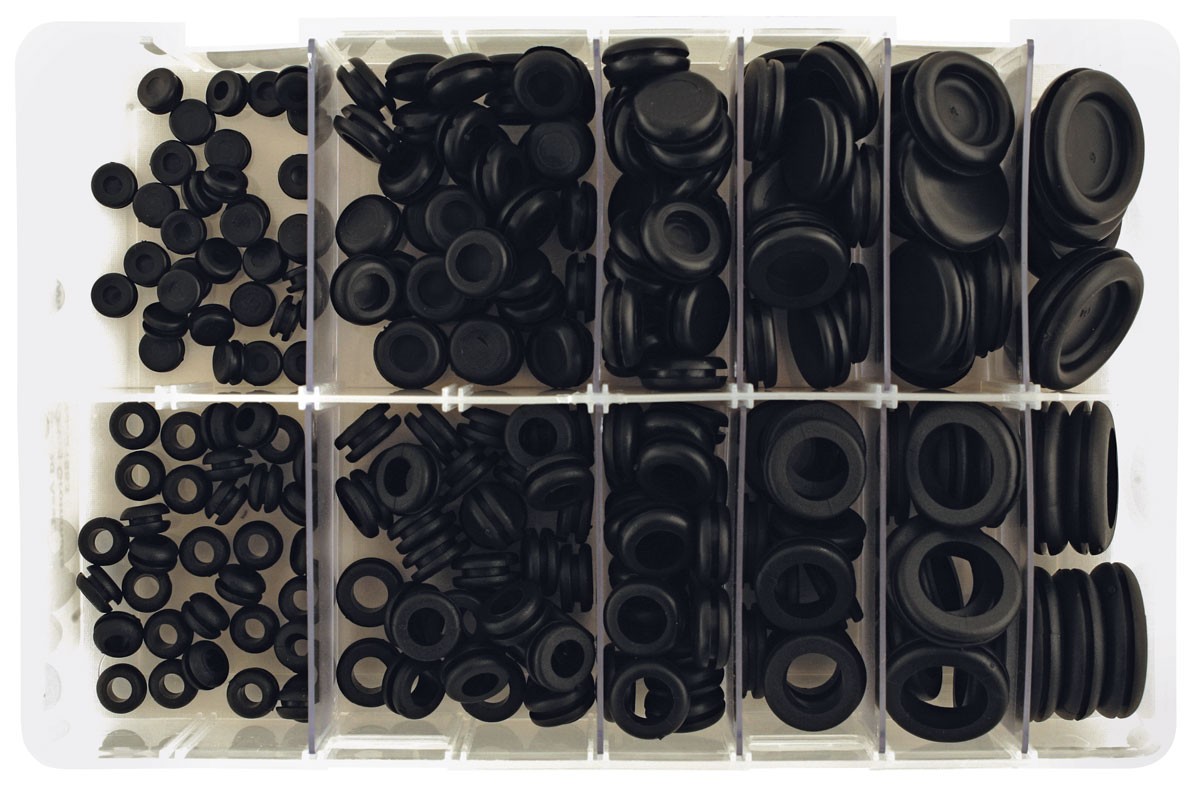 Connect Assortiti Grommet Di Cablaggio E Di Blanking Scatola 240Pc 31883
