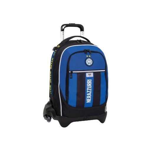 TROLLEY INTER SCUOLA ZAINO VIAGGIO CALCIO ORIGINALE SEVEN
