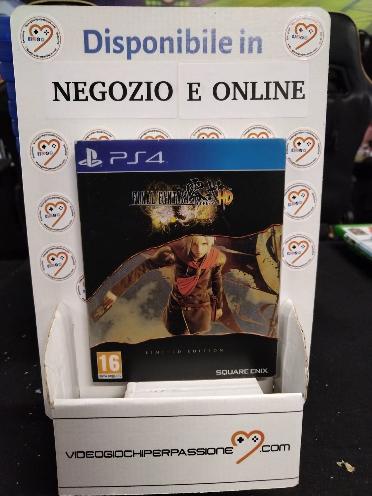 Final Fantasy Type-0 HD Limited Edition - PS4 (usato garantito)(ver. italiana)