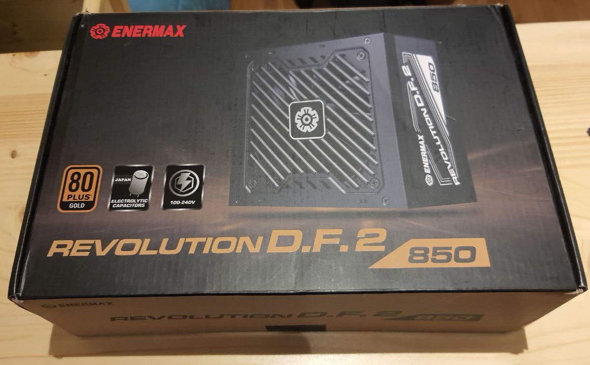 Enermax REVOLUTION D.F. 2 Alimentatore PSU 850 W ATX 80+ Gold ERS850EWT Pcie 5.0