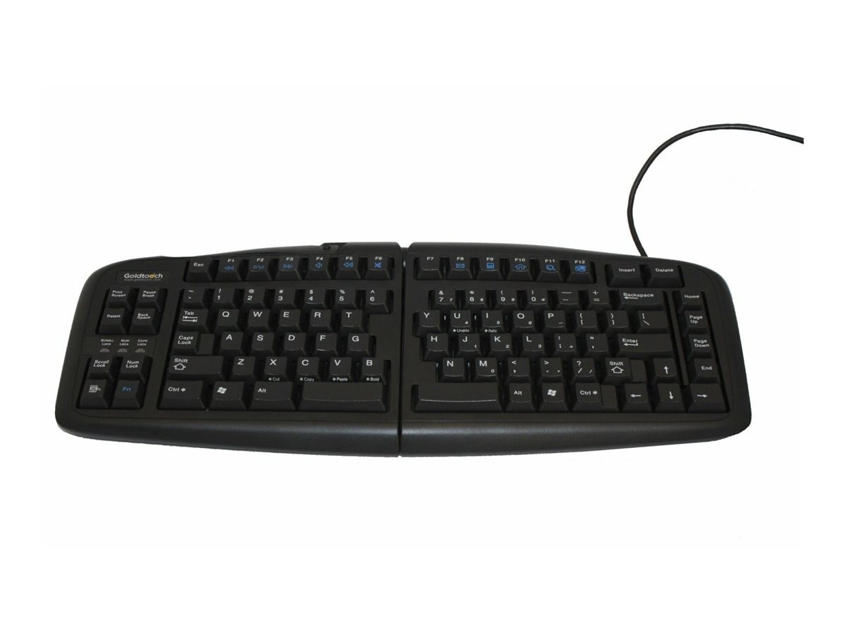Bakker Goldtouch Adjustable V2 Cablato USB + PS/2 Interruttore a BNEGTBDE