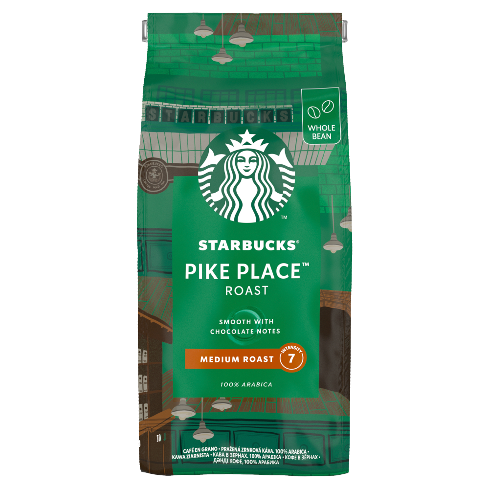 Starbucks Pike Place Roast caffè in grani 450 g