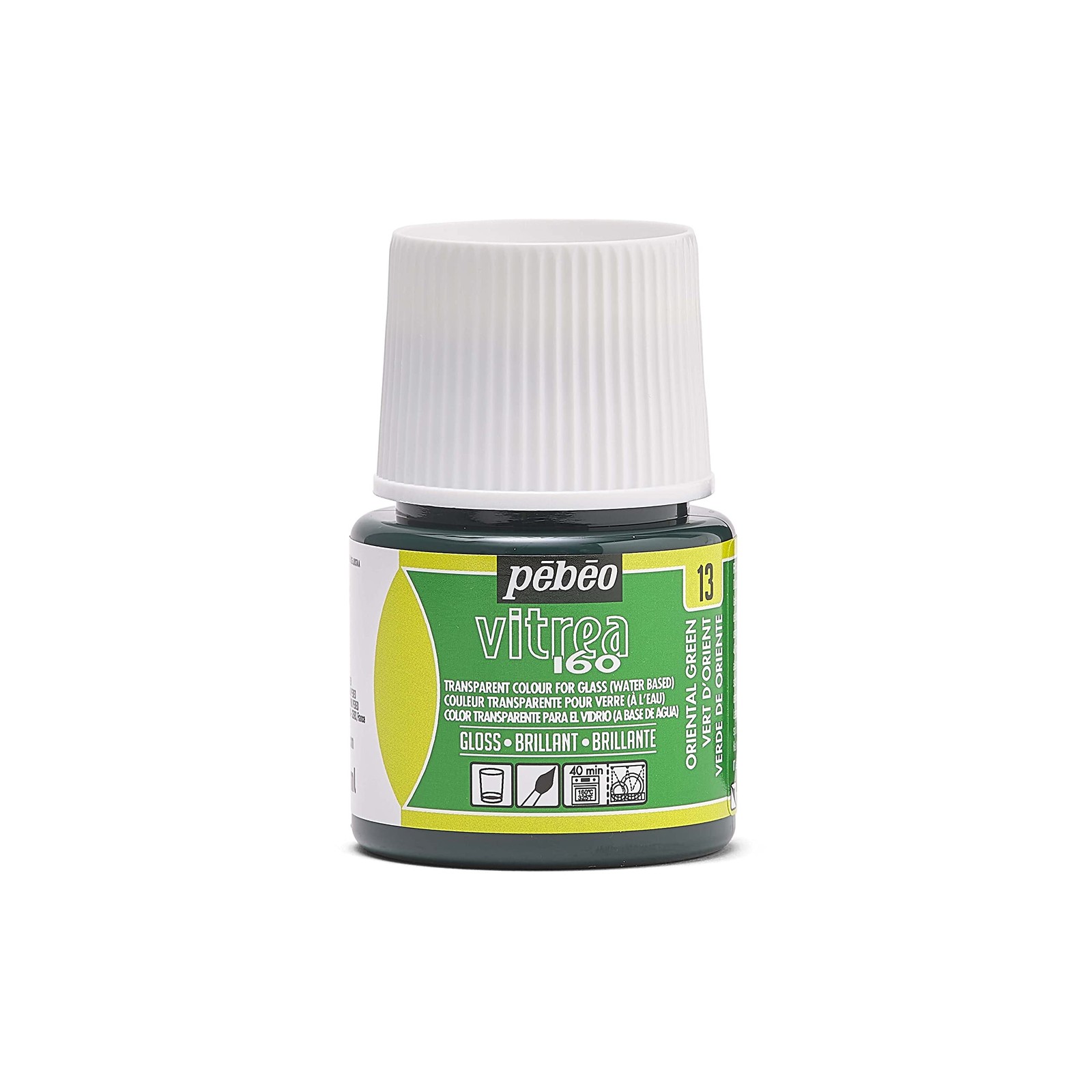 PEBEO Pébéo-Vitrea 160 Tappeto, Verde Orientale, 45 Milliliters, unità p4Bg
