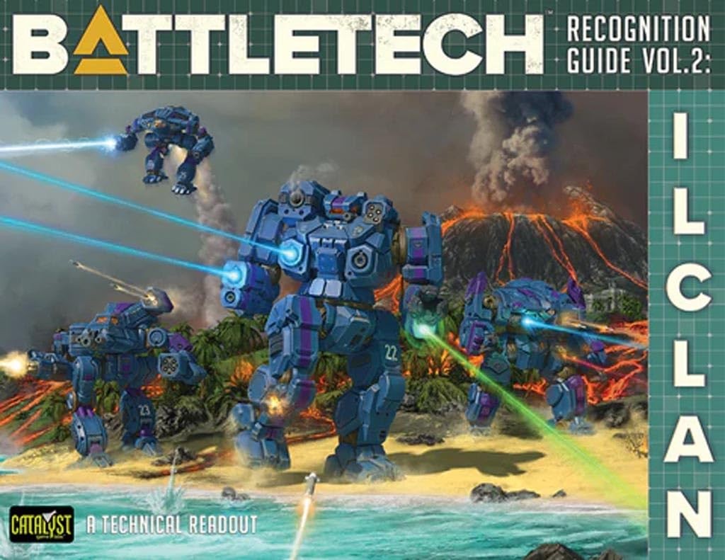 Catalyst Game Labs BattleTech   Book   Recognition Guide Vl 2 ilclan Ages 14+