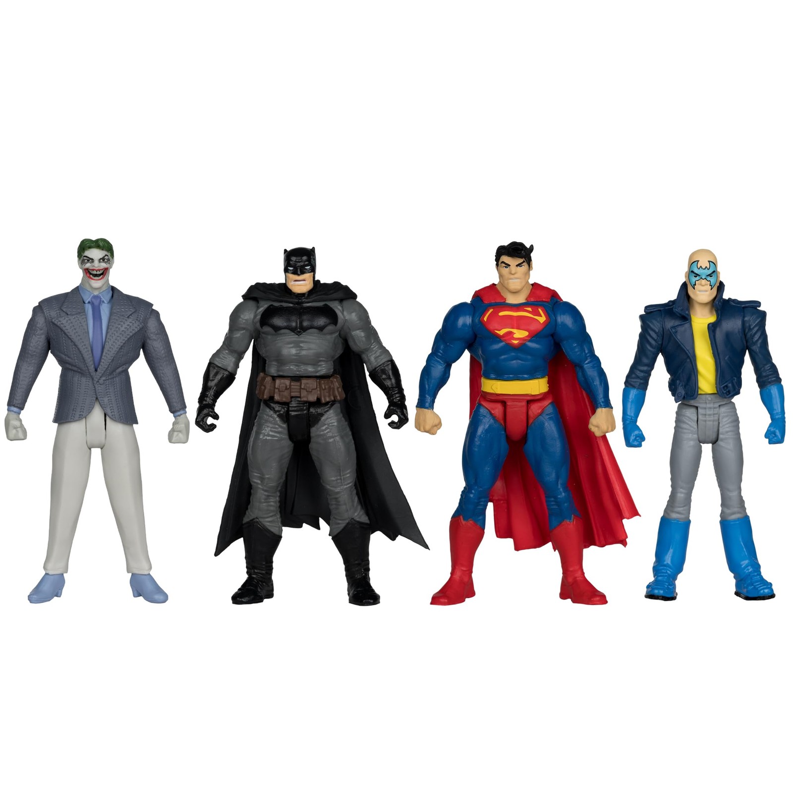 McFarlane DC Direct Page Punchers 4pk Batman, Son of Batman, Superman & The Joke