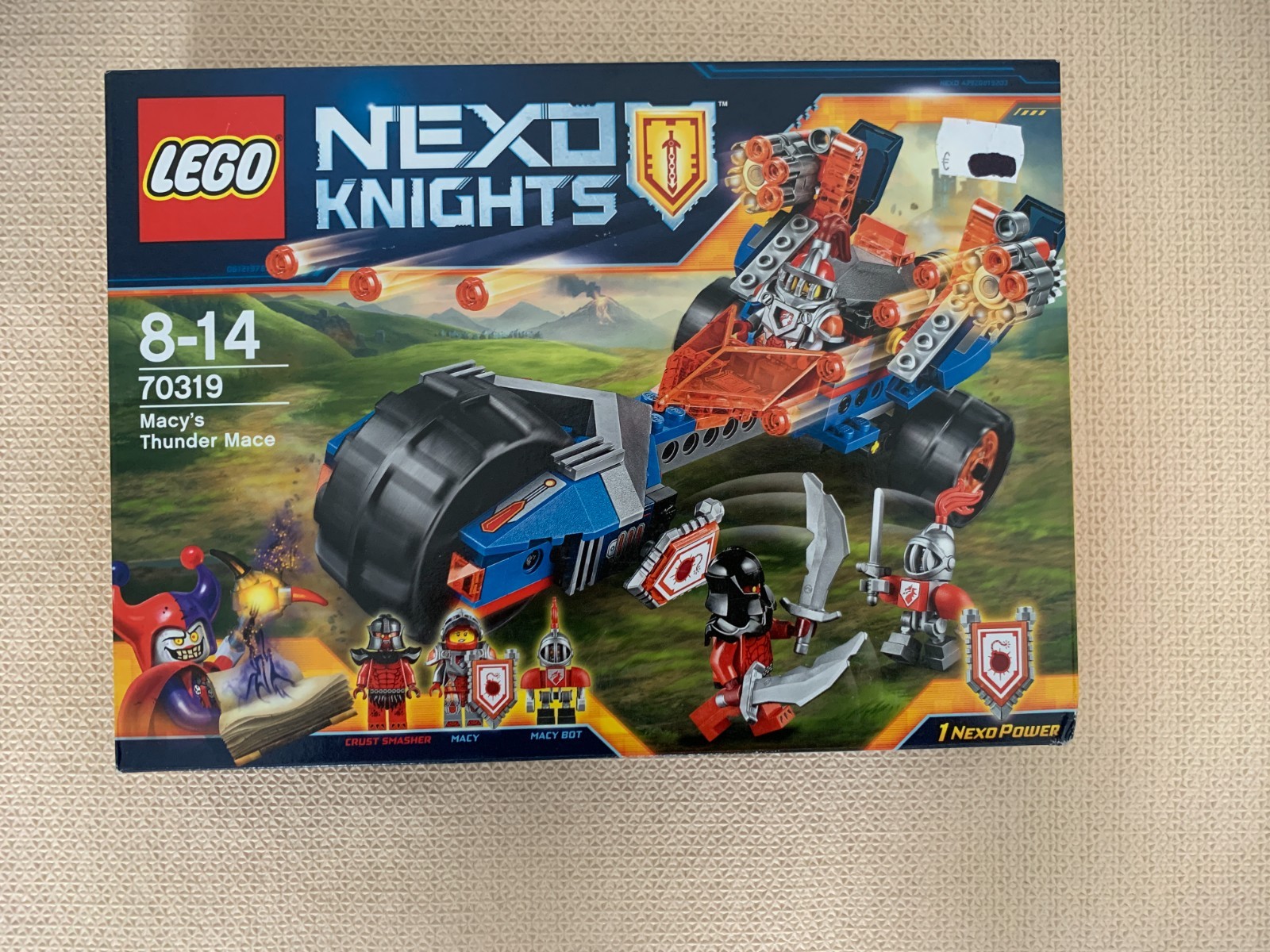 Lego 70319 Macy’s Thunder Mace serie Castle Nexo Knights