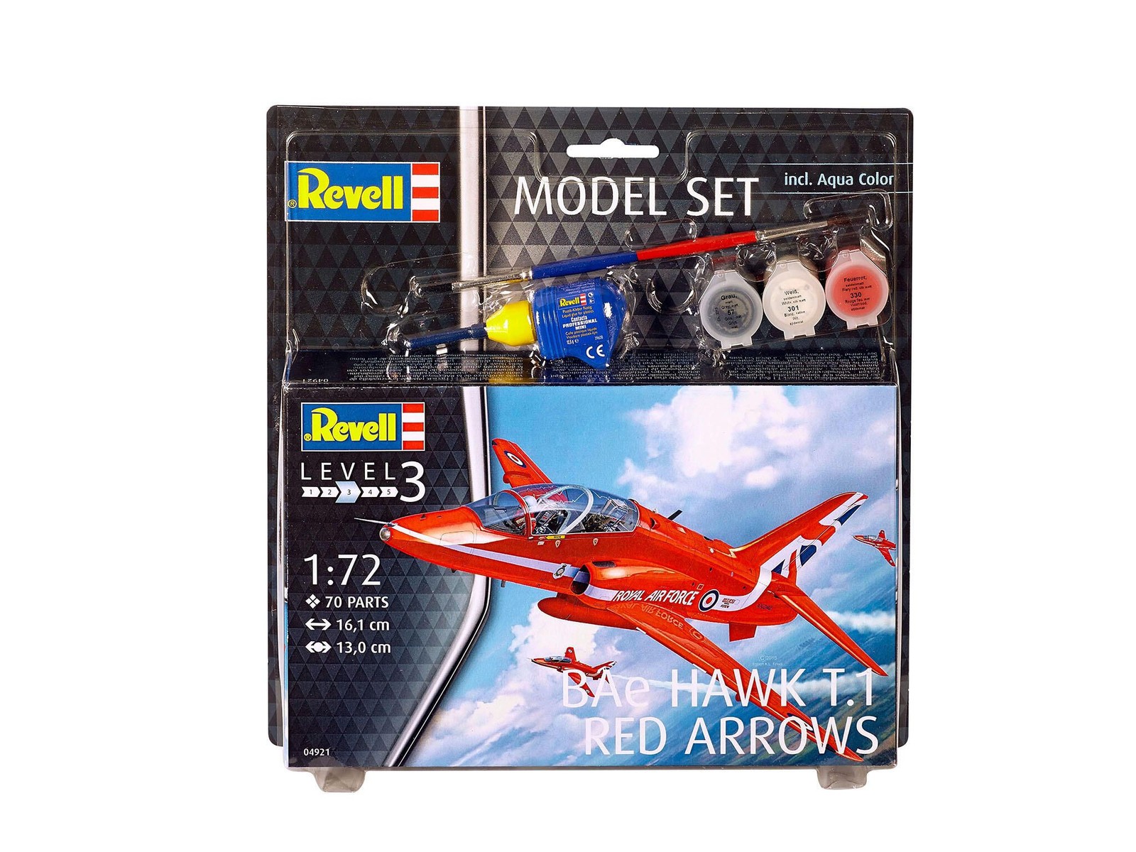 REVELL 64921 SET MODELLI BAE HAWK T.1 FRECCIA ROSSA MODELLO REVELL CON ACCESS...