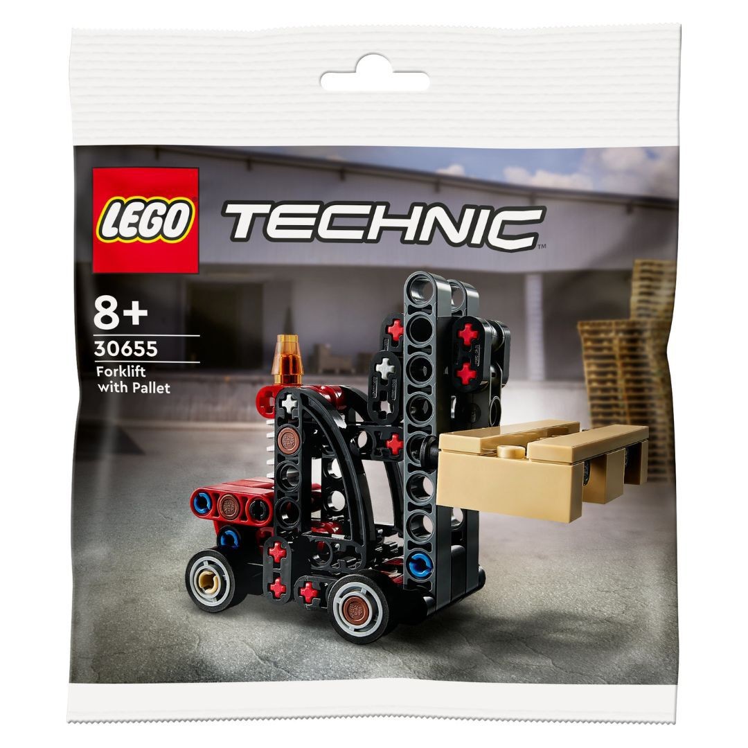 30655 - LEGO Polybag Technic - Carrello elevatore con pallet