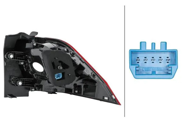 Faro posteriore Sx LED 2SD 012 521-051 HELLA per VW TIGUAN TIGUAN ALLSPACE