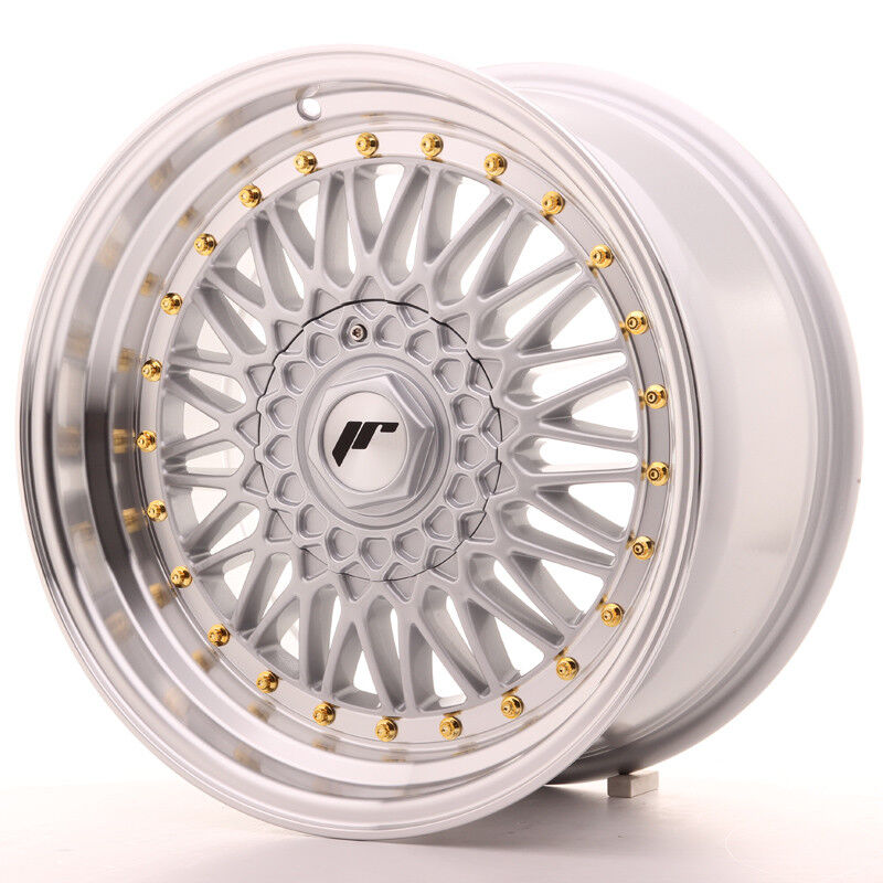 Un Cerchio in Lega Japan Racing JR9 17" x 8.5" ET20 5x112/120 Argento silver
