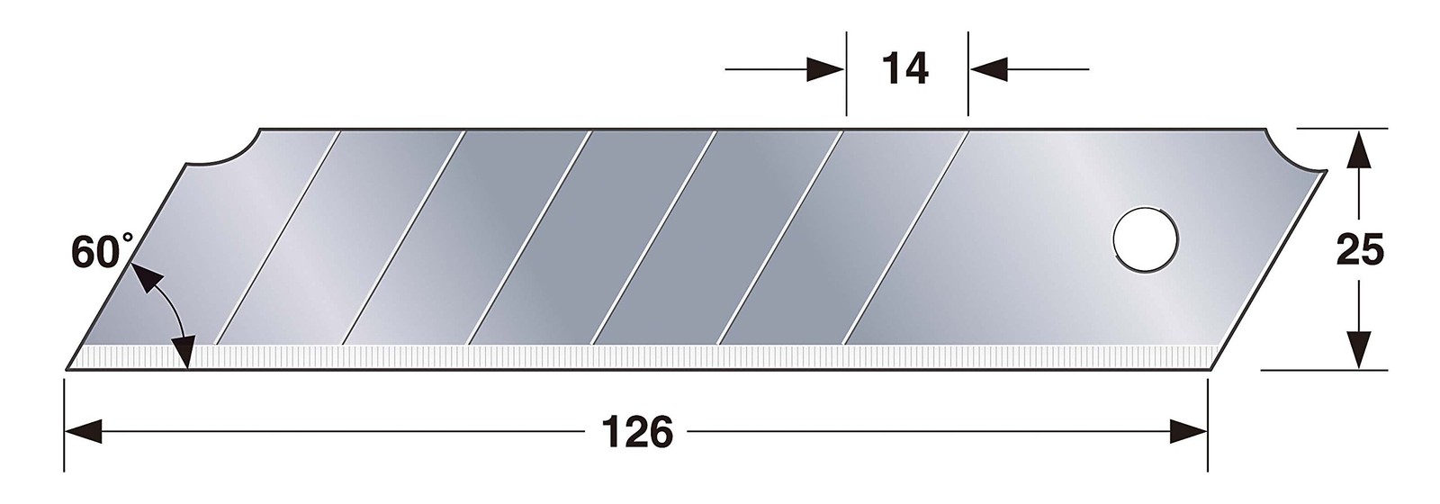 Tajima - Tajima - 10 Lames De Cutter 25 Mm gLTN