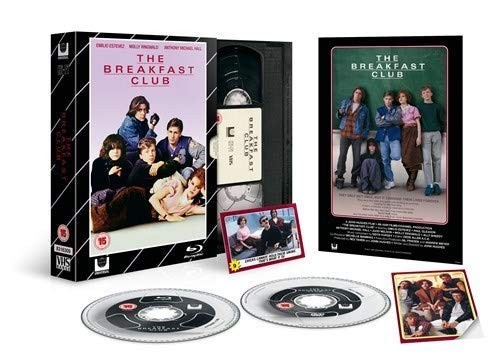The Breakfast Club Bluray & Dvd Limited Edition VHS Range collection ( (Blu-ray)