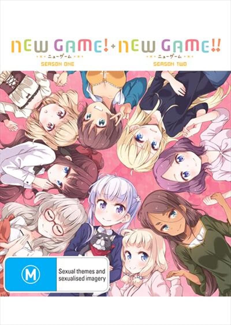 NEW GAME!: Season One + NEW GAME!!: Season Two - Blu-ray + Digital (Blu-ray)