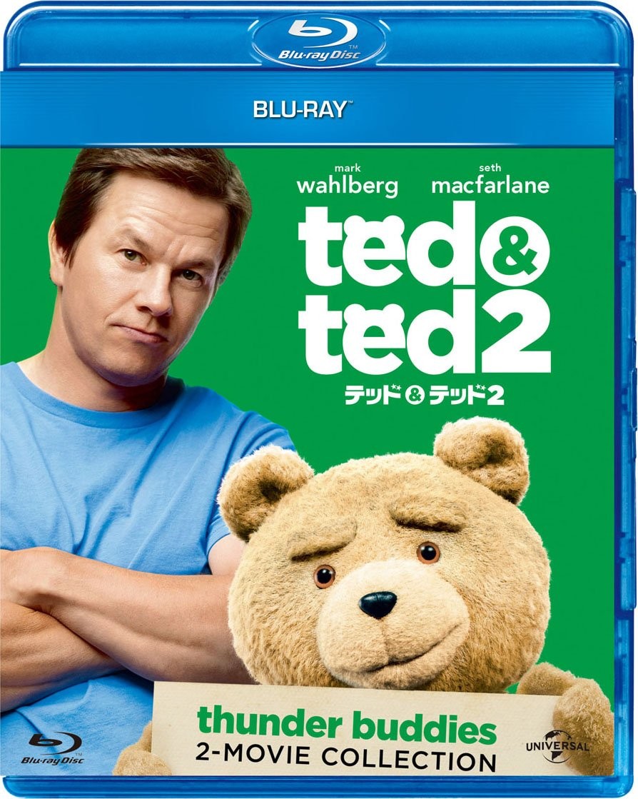 テッド&テッド2 ブルーレイ・パック(初回生産限定) (色, ドルビー, ワイドスクリーン, DTS Stereo)