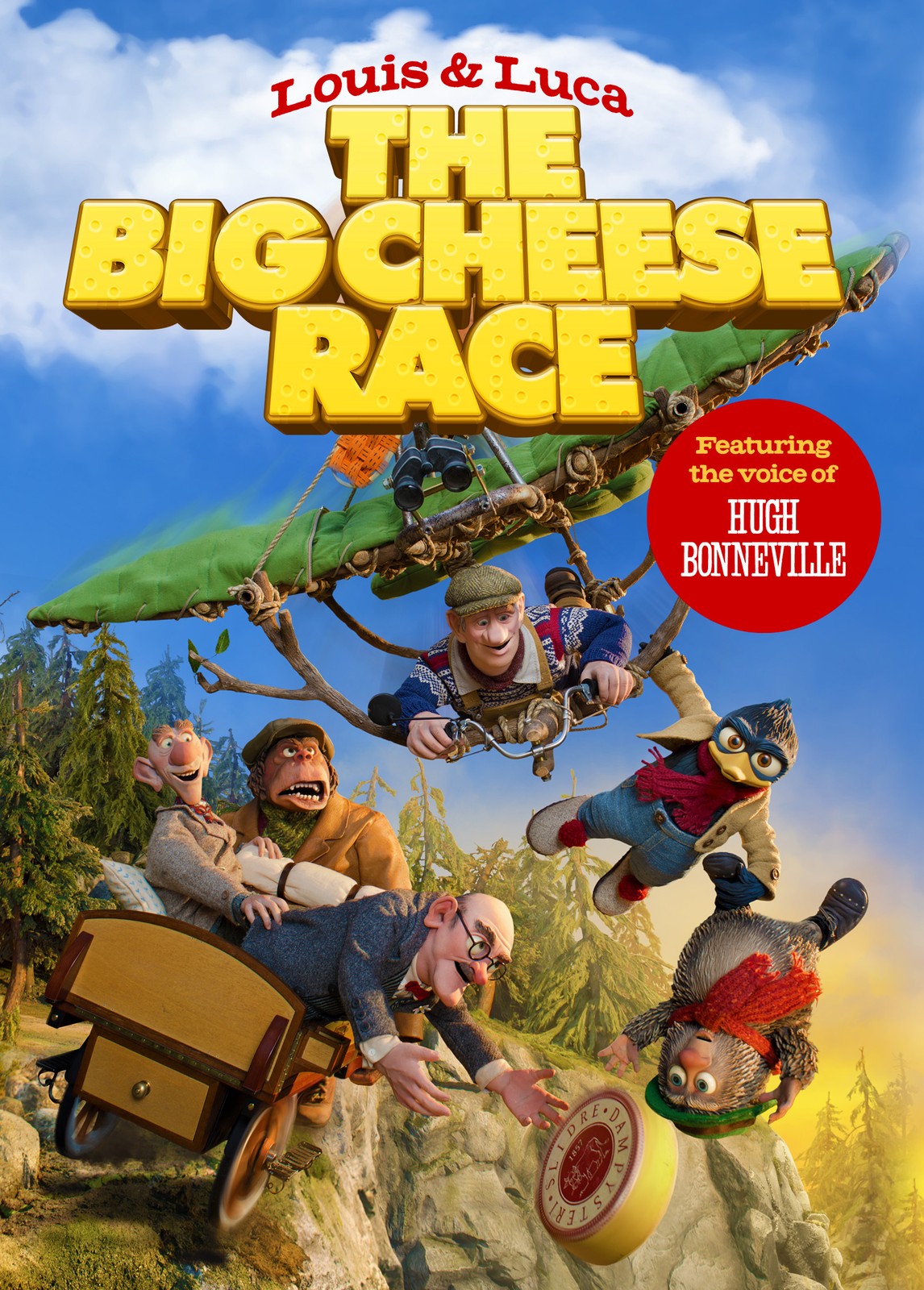 Louis and Luca - The Big Cheese Race (DVD) Hugh Bonneville