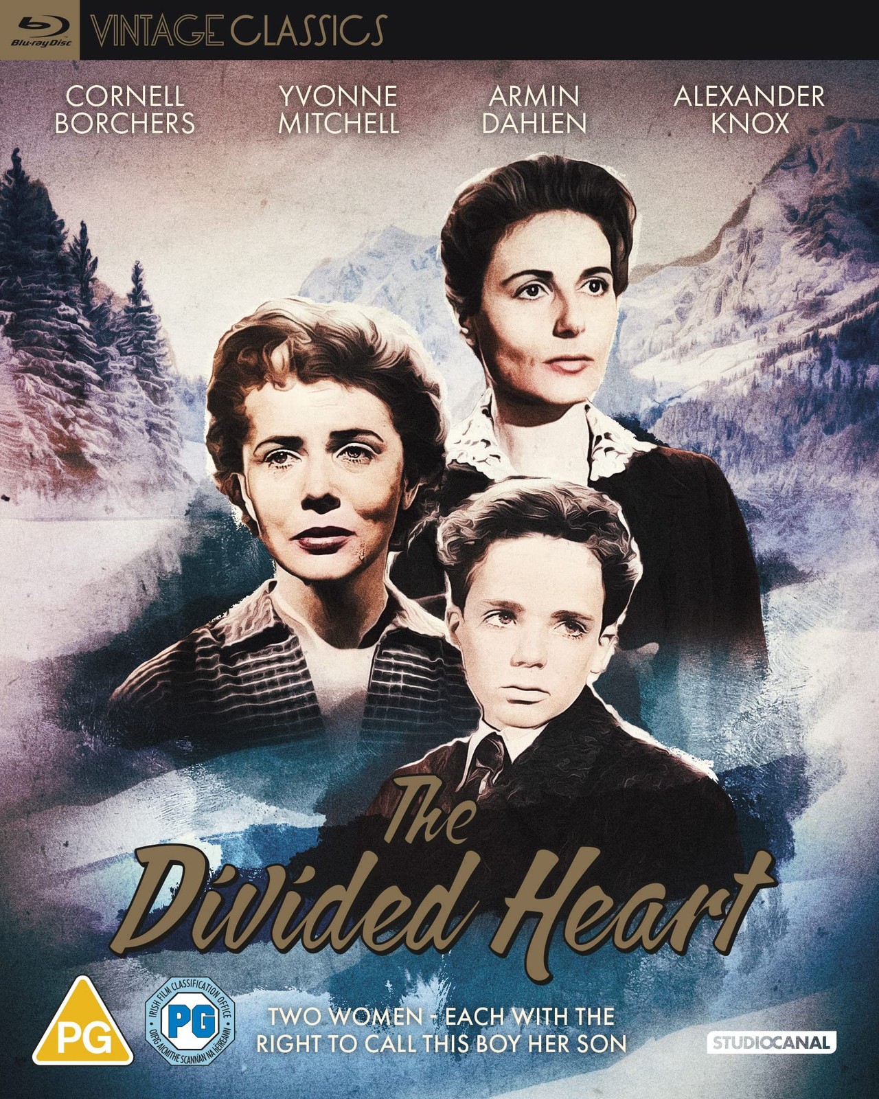The Divided Heart (Vintage Classics) (Blu-ray) Cornell Borchers Yvonne Mitchell