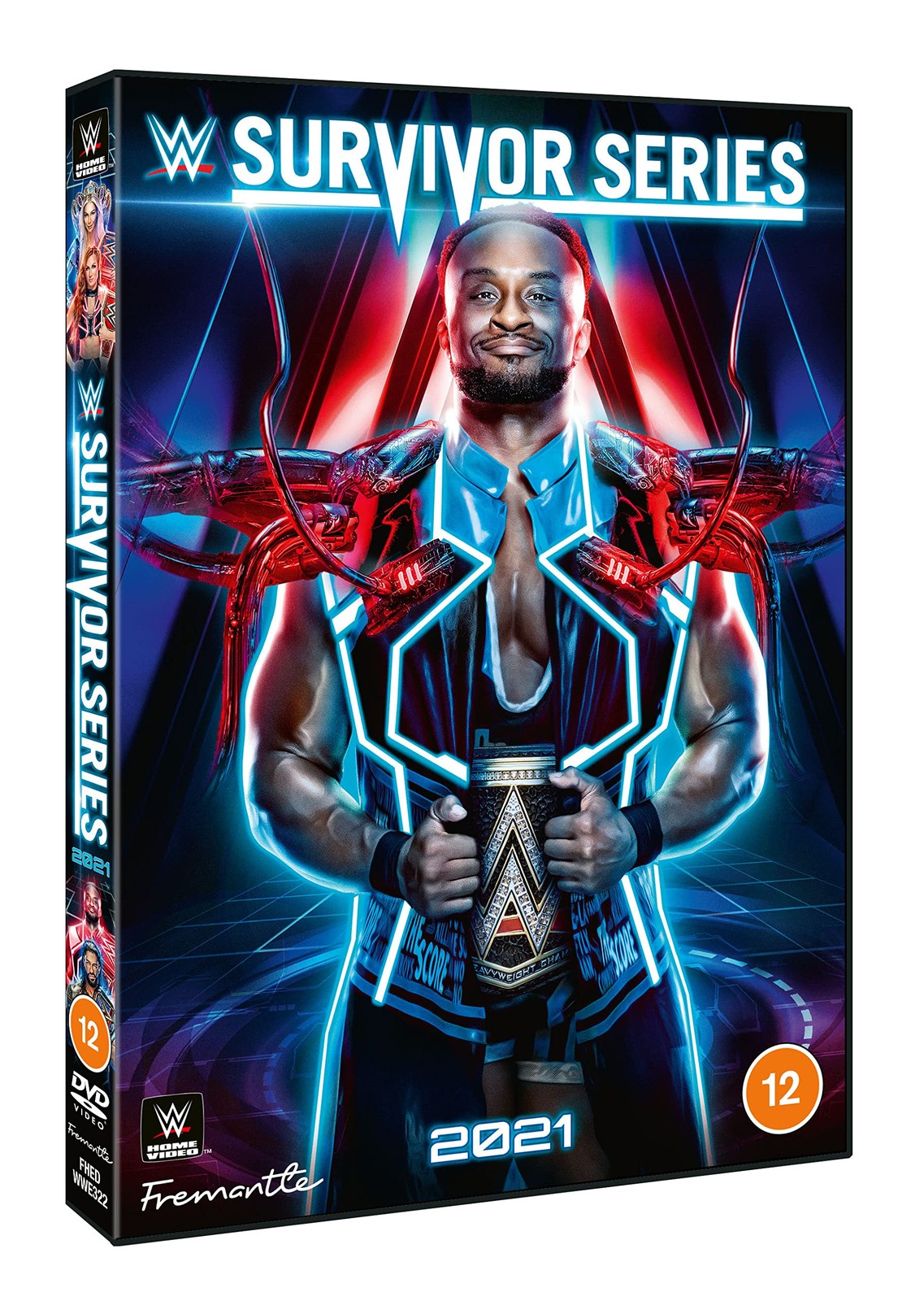 WWE: Survivor Series 2021 (DVD) Big E Roman Reigns Becky Lynch Charlotte Flair