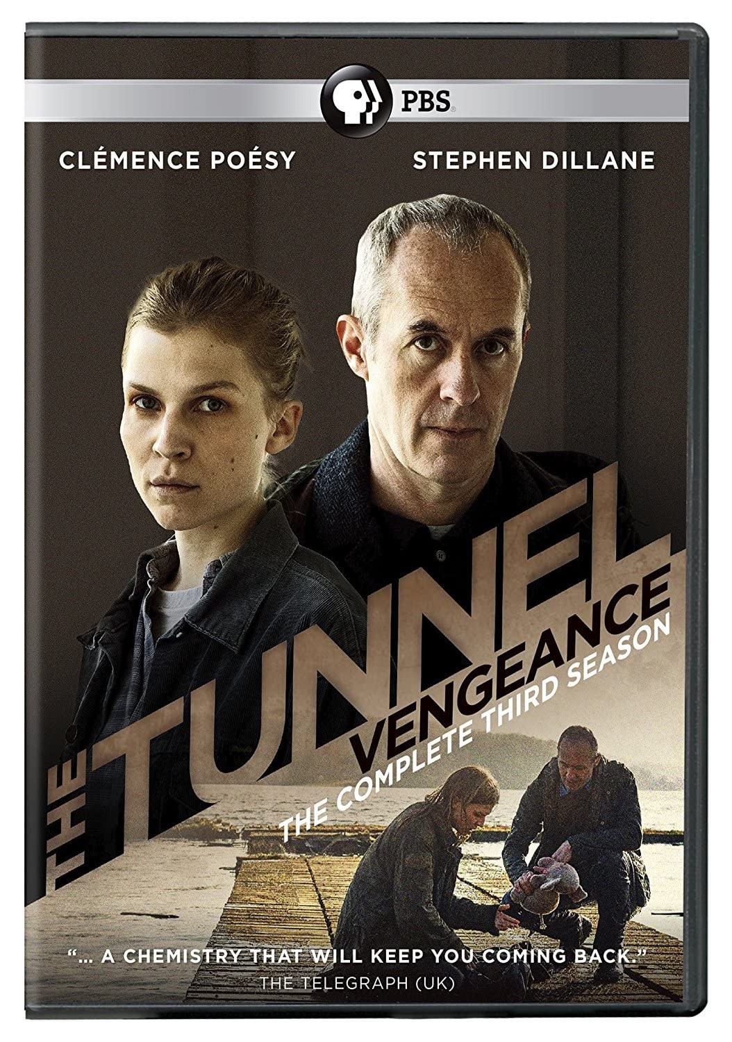The Tunnel: Vengeance, Season 3 (UK Edition) DVD (DVD) Clemence Poesy