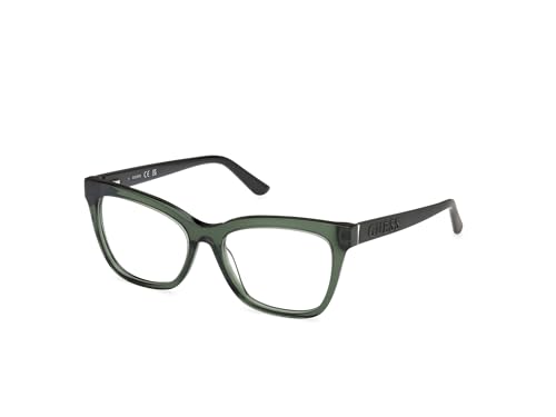 Guess Gu50172 Lunettes De Soleil, Shiny Dark Green, 53 Unisex-Adulto