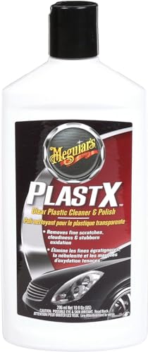 Meguiar'S Pulitore Per Plastiche Trasparenti Plast X Da 296 Ml, G12310Eu