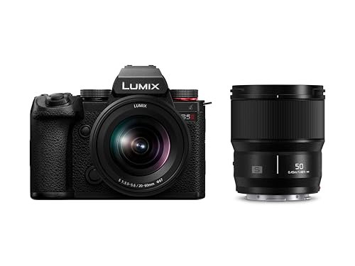 Pack Hybride Panasonic Lumix S5 Mark Ii + S 20 60Mm F 3.5 5.6 + S 50Mm F 1.8