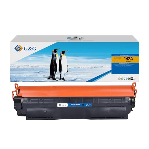 G&G Toner Xl Compatibile Con Hp 142A 142X W1420A W1420X Per Hp Laserjet M110W Mfp M140W Con Chip (1 Nero)