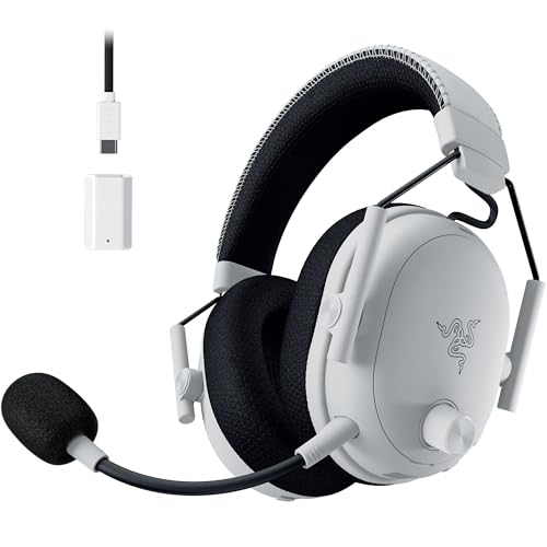 Razer Blackshark V3 Pro - Cuffie Wireless Anc Da Esport - Cancellazione Attiva - Driver 50Mm - Microfono Hyperclear Rimovibile - Wireless 2,4 Ghz & Bl