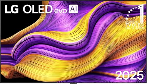 Lg Oled Evo Ai G5 Tv 77 Pollici, Smart Tv 4K, Staffa A Muro Inclusa, Processore Α11 Gen2, Brightness Booster Ultimate, Webos Con Ai, Dolby Vision E At