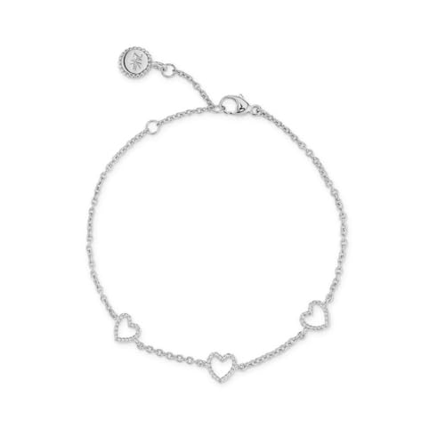 24Kae - Bracelet Coeurs - 22460 | Femmes | En Argent