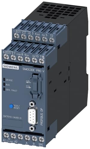 Siemens 3Uf7010 – 1 Au00 – 0 Profibus Dp Interface, Bianco